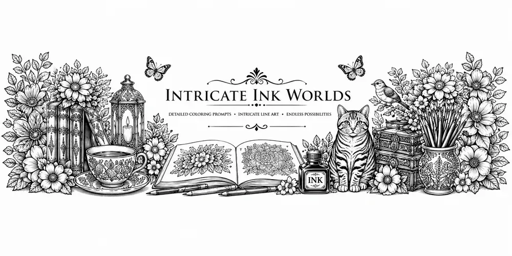 intricateinkworlds profile banner