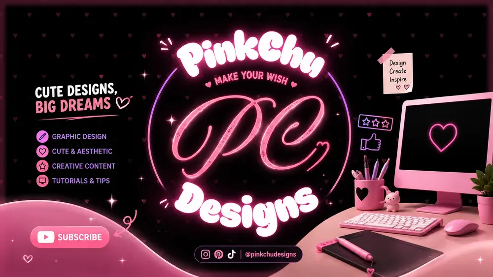 pinkchudesigns profile banner