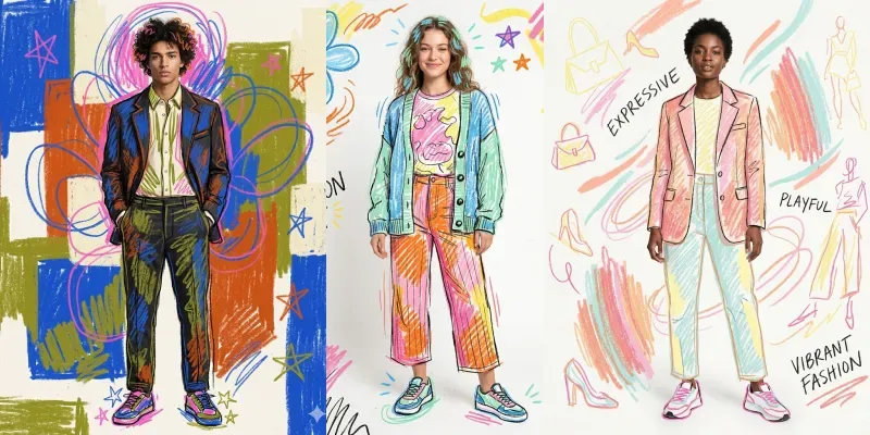 Crayon Fashion Editorials generated by undefined