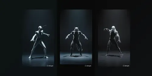 Expressive Theatrical Pop Dance Animals generated by kling