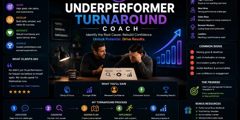 Underperformer Turnaround Coach generated by undefined