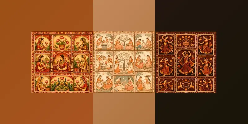 Vintage Miniature Panel Art Packs generated by undefined