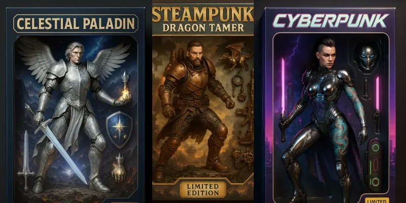 Epic Action Figures generated by undefined