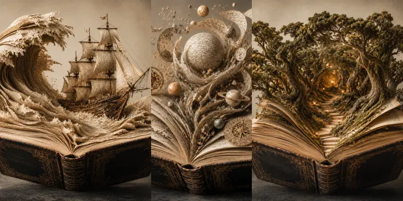 Living Literary Dreams generated by undefined