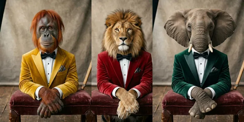 Animals With Suits generated by undefined