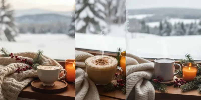 Winter Window Whispers generated by undefined