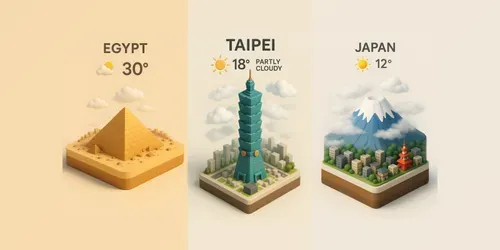 City Models 3D Weather Maps generated by chatgpt-image