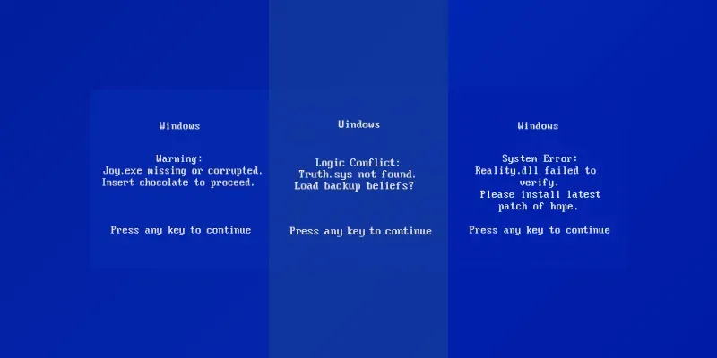 Funny Windows Error Graphic Packs generated by undefined