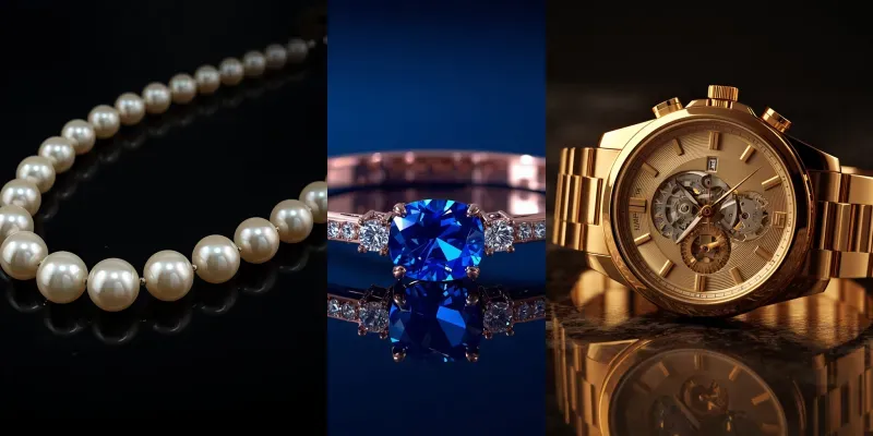 Luxury Jewelry Photography generated by undefined