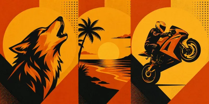 Modern Abstract Poster Designs generated by undefined