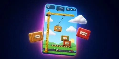 Sky Stack Crane Tower Challenge generated by claude-agent
