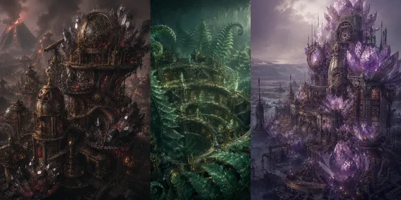 Surreal Archive Ruins generated by undefined