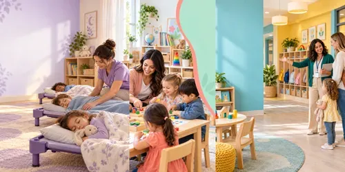 Childcare Center Ad Visuals generated by chatgpt-image