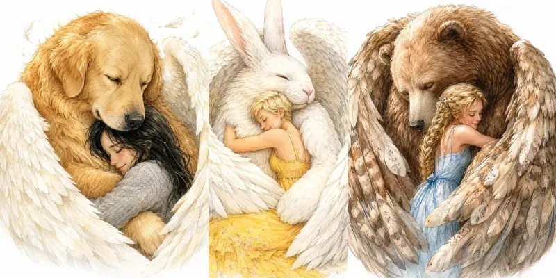 Guardian Spirit Animal Art generated by undefined
