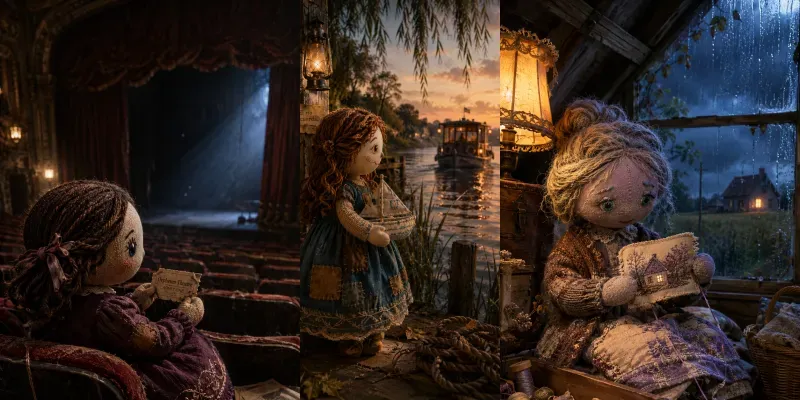 Storytelling Rag Dolls generated by undefined
