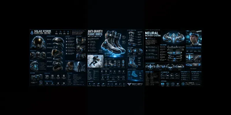 Futuristic Product Blueprint Generator generated by undefined