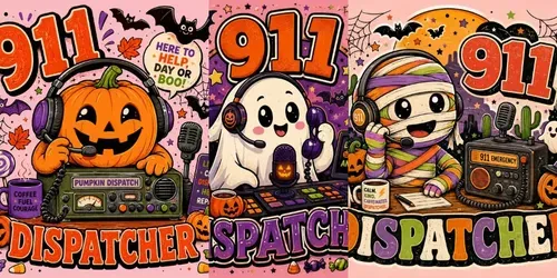 Cute Spooky Dispatcher Cliparts generated by chatgpt-image