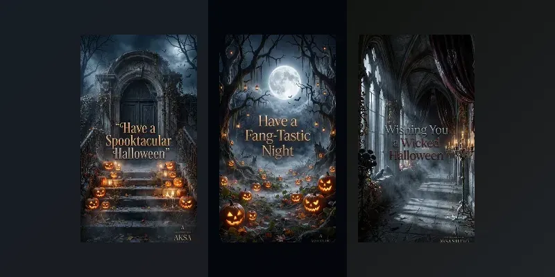 Halloween Greeting Maker