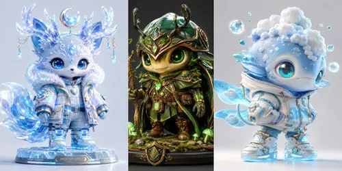 Premium Pocket Creatures generated by chatgpt-image