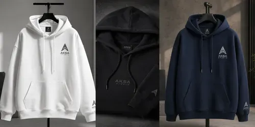 Minimal Plain Hoodie Mockups generated by chatgpt-image