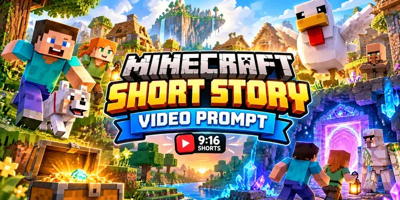 Minecraft Magic Door Shorts generated by undefined