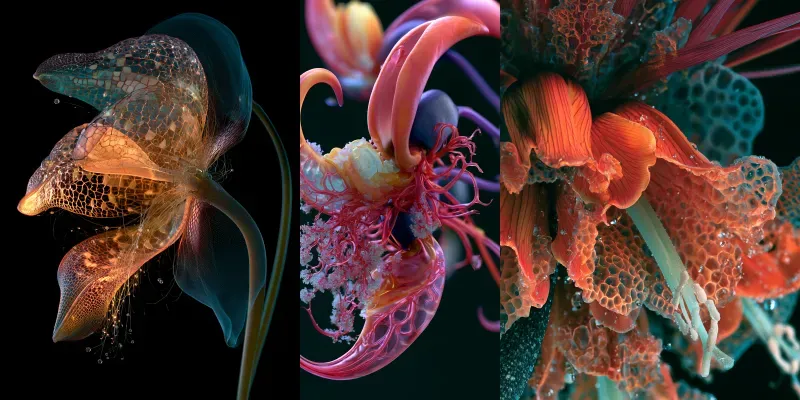 Secret Architectures Of Flowers generated by undefined