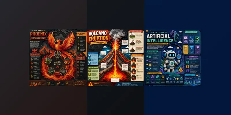 Epic Educational Infographic Collections generated by undefined