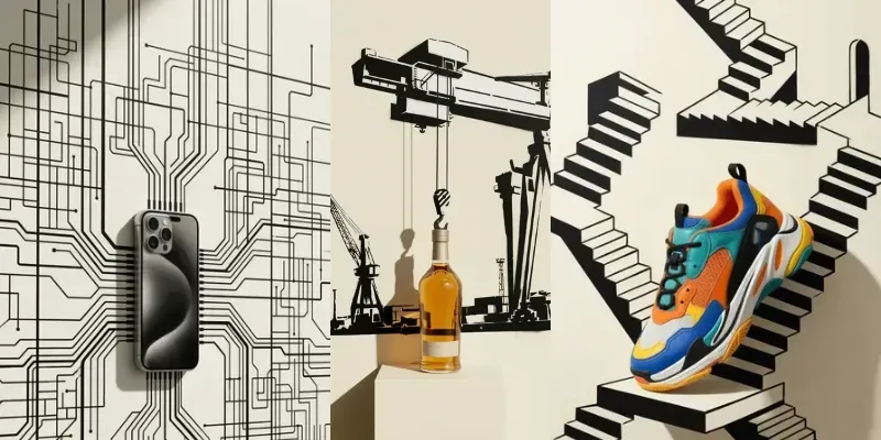 Urban Noir Stencil Architecture Ads generated by undefined