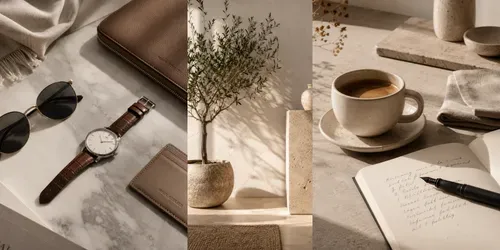Minimal Luxe Editorials generated by chatgpt-image