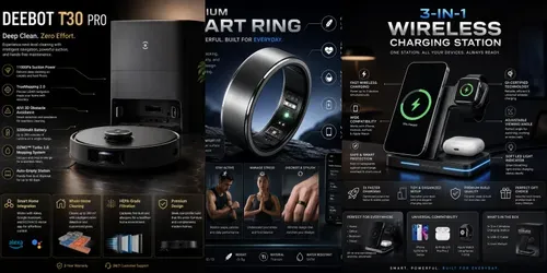 Luxury Ecommerce Product Infographics generated by chatgpt-image