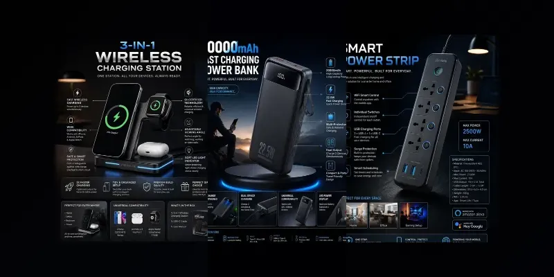 Luxury Ecommerce Product Infographics