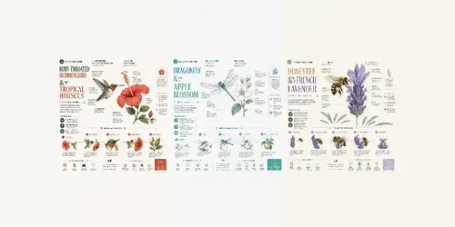 Minimalist Pollination Vector Sketchnotes generated by chatgpt-image