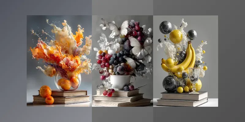 Minimalist Still Life Photography generated by undefined