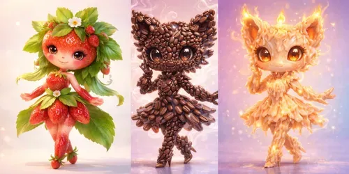 Whimsical Object Fairy Creators generated by chatgpt-image