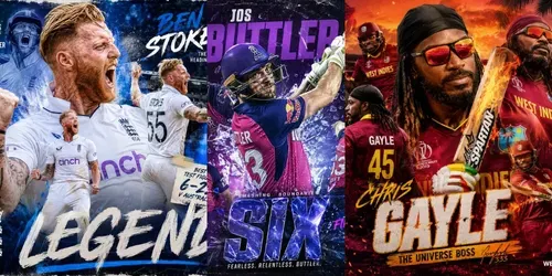 Cricket Legend Sticker Packs generated by chatgpt-image
