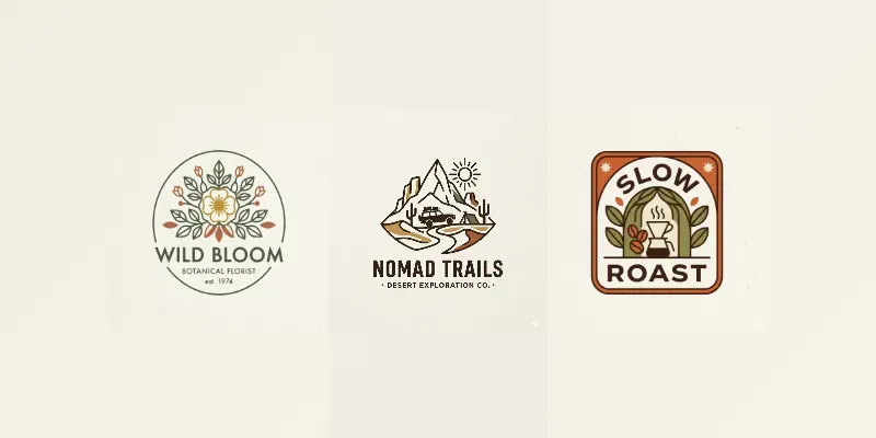 Aesthetic Vintage Retro Logos generated by undefined