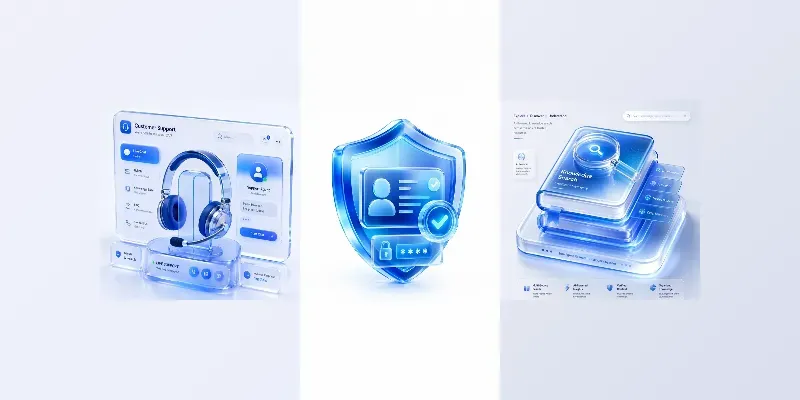 Premium Blue Glass UI Icons Sets generated by undefined