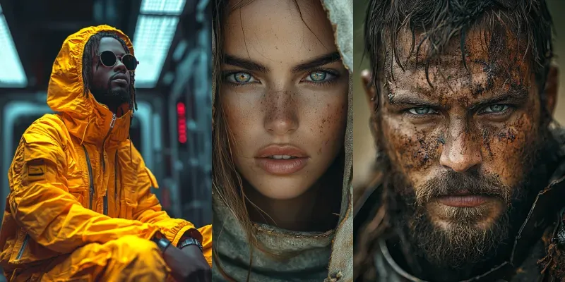 Ultra Realistic Cinematic Portrait Packs generated by undefined