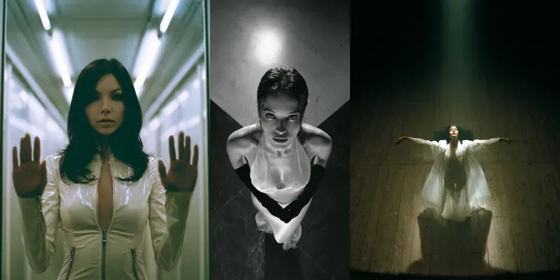 Ethereal Noir Cinematic Editorials generated by undefined