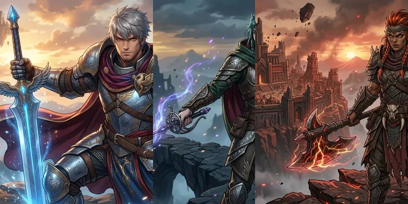 Anime Fantasy Characters generated by undefined