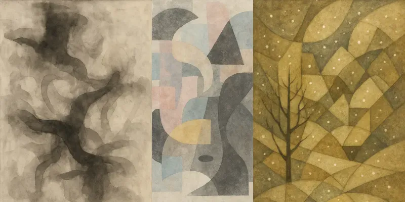 Emotive Abstract Art Templates generated by undefined