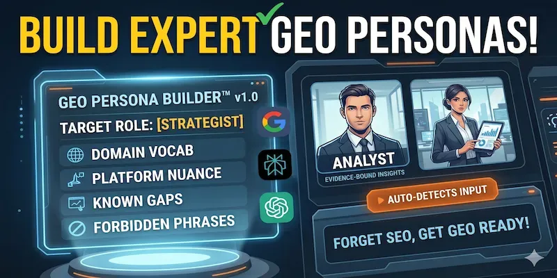 Geo Persona Builder 0 generated by undefined
