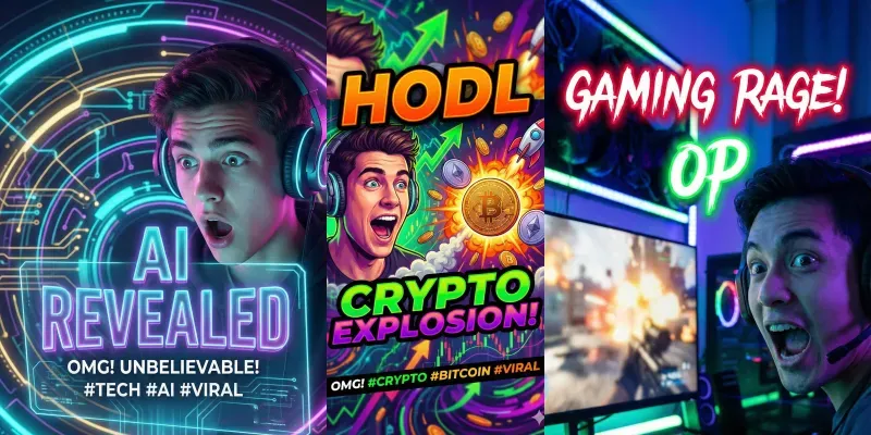 Professional Tiktok Shorts Viral Thumbnails generated by undefined