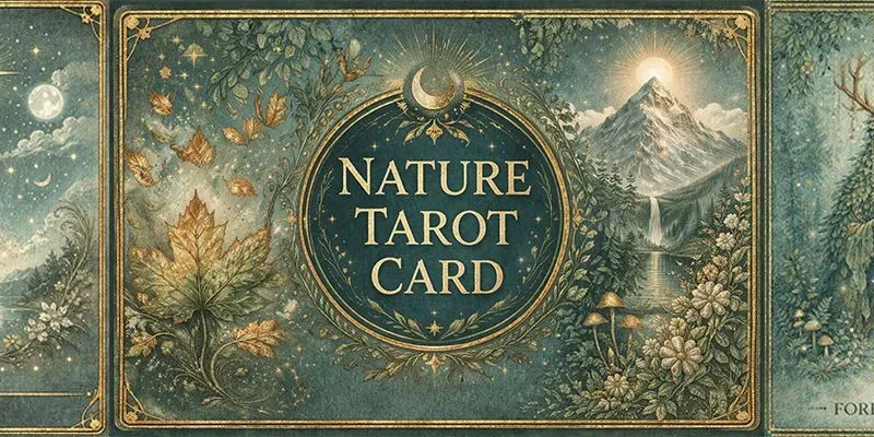 Nature Tarot Card Design Templates generated by undefined