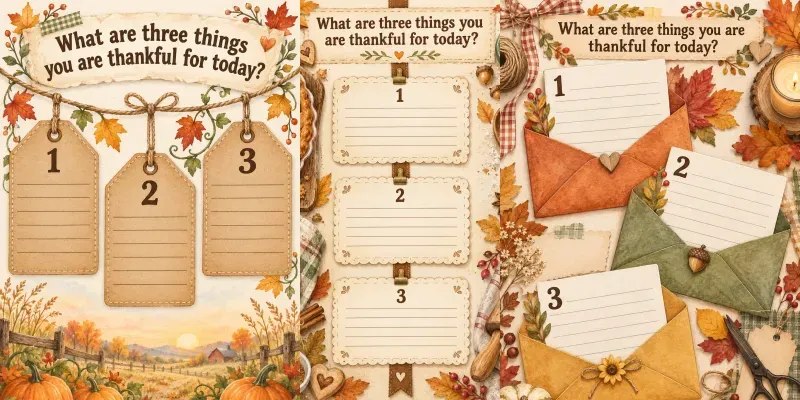 Kids Thanksgiving Gratitude Pages generated by undefined