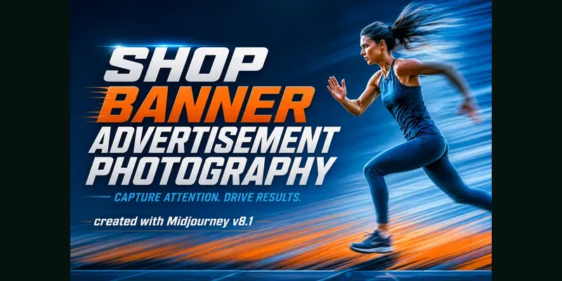 Shop Banner Advertisement Photography generated by undefined