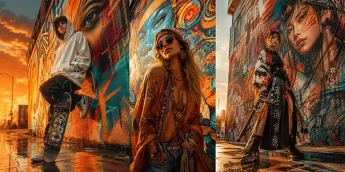 Urban Graffiti Character Generator generated by chatgpt-image