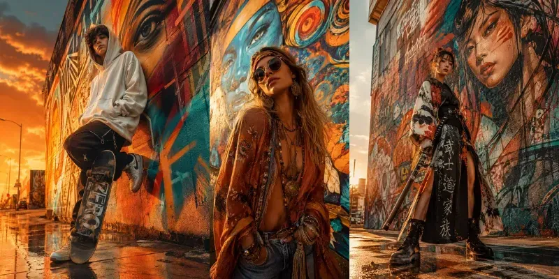 Urban Graffiti Character Generator generated by undefined