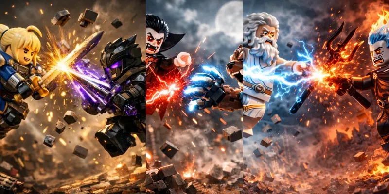 Battle Lego Cinematics generated by undefined