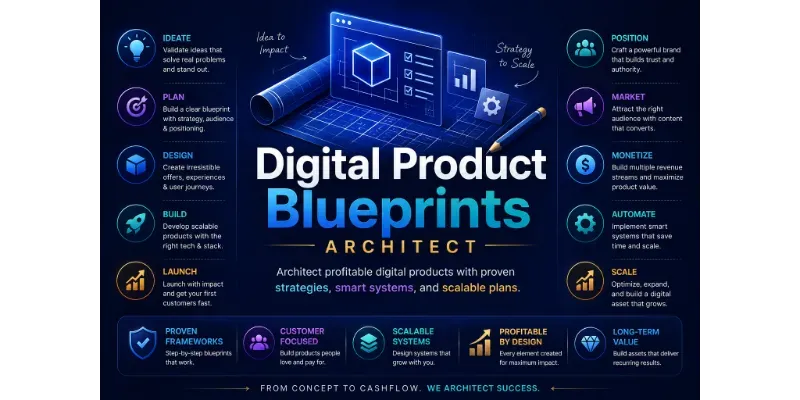 Digital Product Blueprints Architect generated by undefined